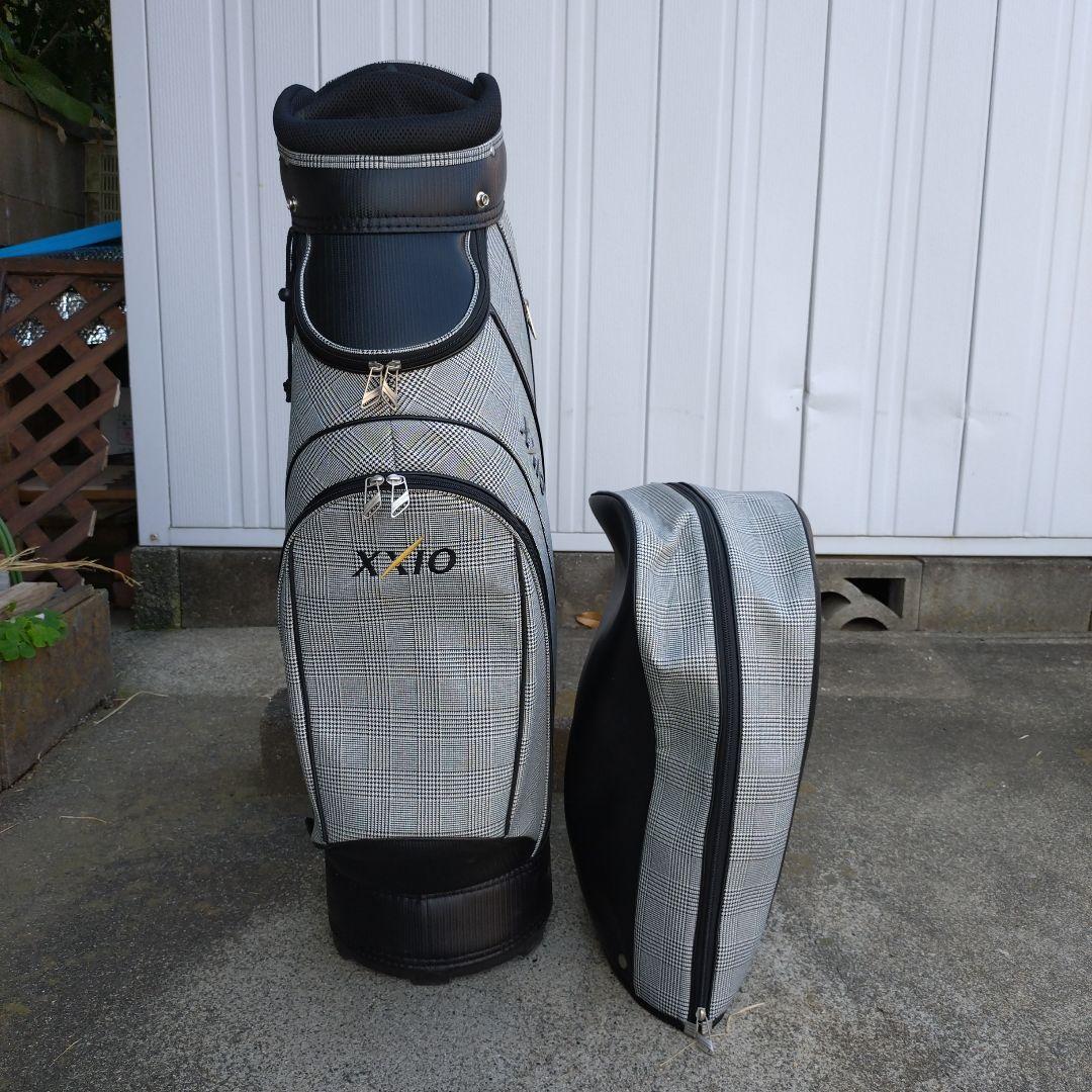 XXIO チェック柄 キャディバッグ