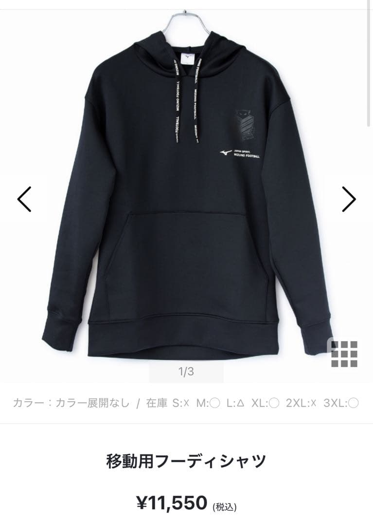 【完売品】北海道コンサドーレ札幌　移動用セットアップ　2XL