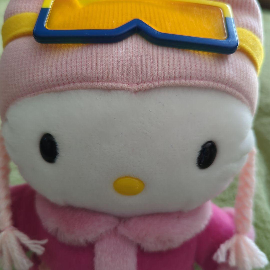 激レア★新品ハローキティ スノーボードぬいぐるみ１９９９年
