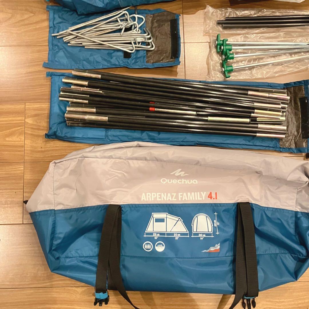 ケシュア　ファミリーテントQUECHUA ARPENAZ FAMILY 4.1