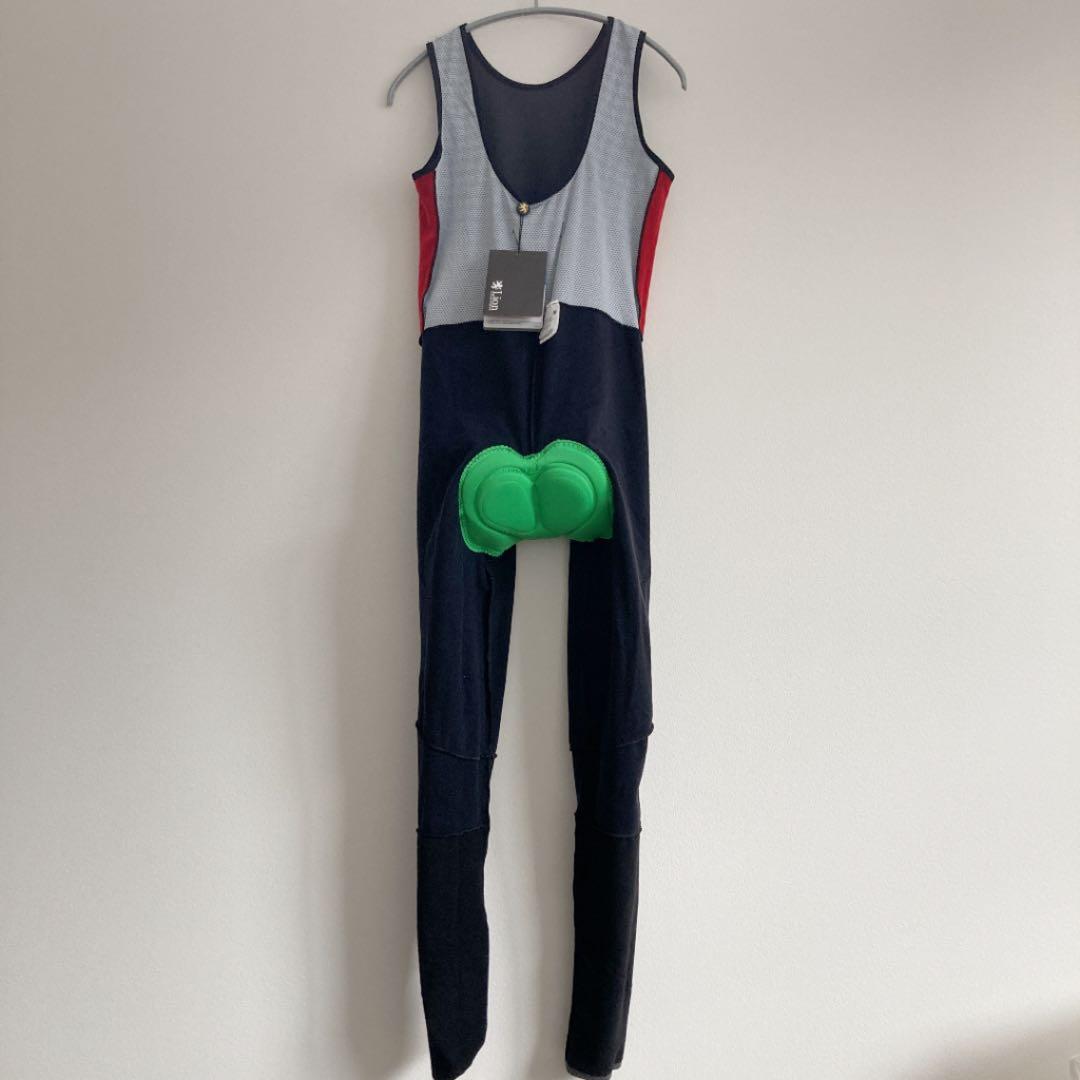 リオンドカペルミュールレディースL自転車サイクリングパンツウォームビブタイツ秋冬