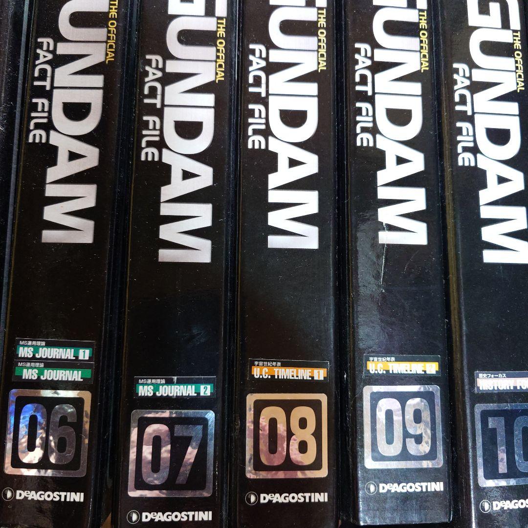 GUNDAM FACT FILE 全15巻セット+総策引号とオマケ