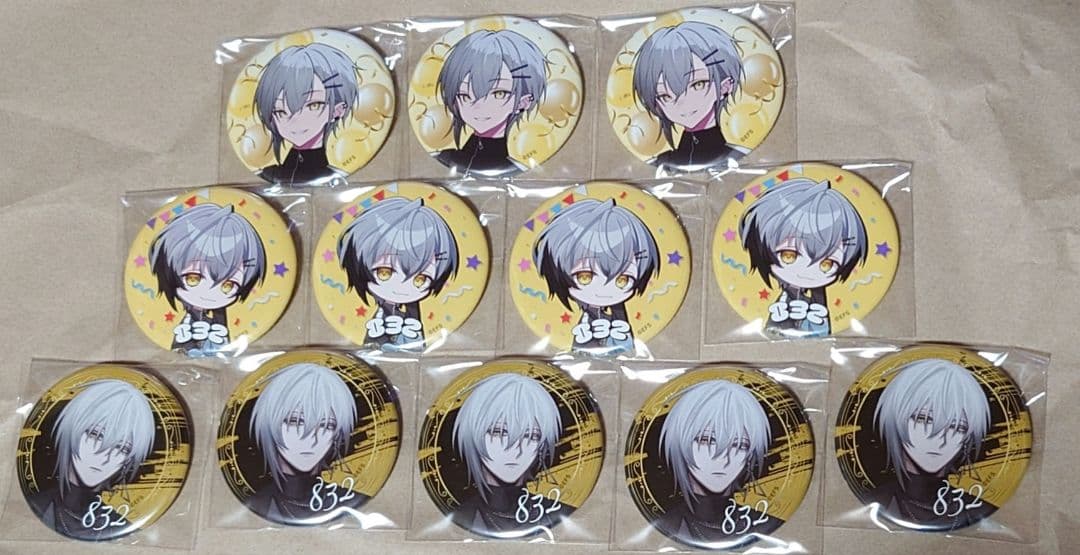 EL6 Element Sicks 缶バッジ はちねい狙い撃ち 832 バラ可