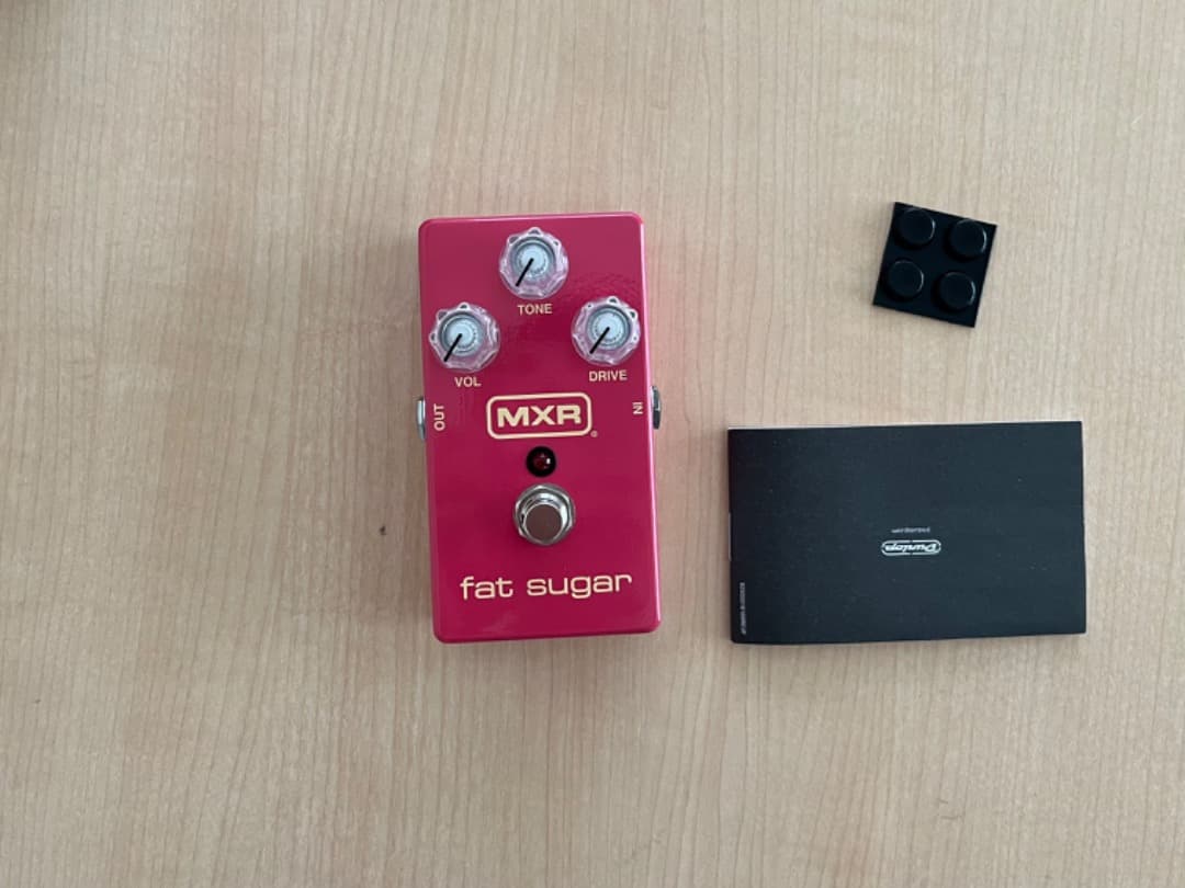 （新品開封済）MXR M94SE Fat Sugar Driveオーバードライブ