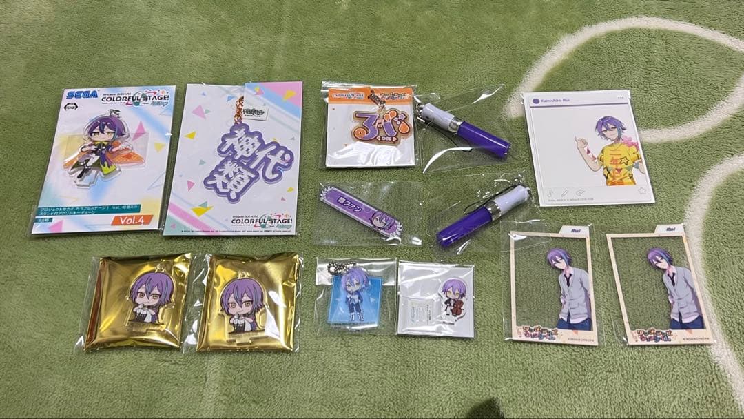 神代類 ネームキーホルダー ミニペンライト 文化祭 称号バッジ セカシン