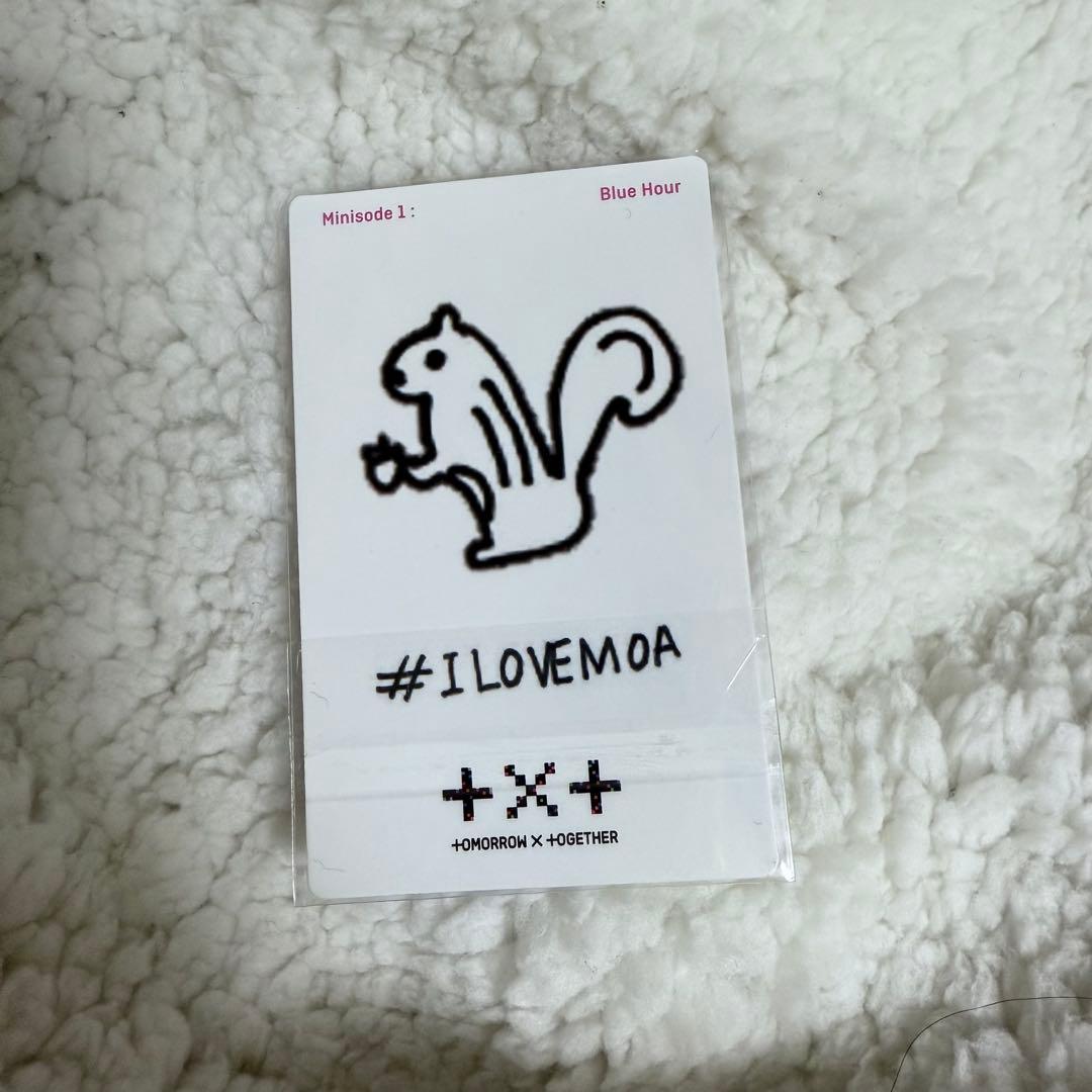 txt テヒョン bluehour ラキドロ トレカ