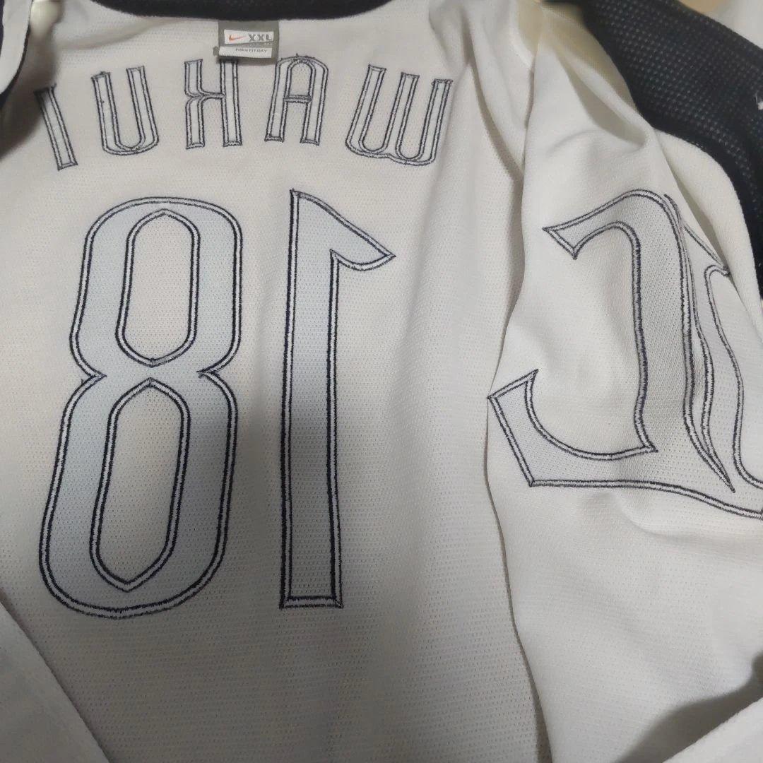 西武ライオンズ 現中日ドラゴンズ涌井 ユニフォーム XXL オーセンティック