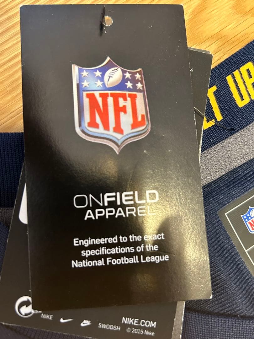 NIKE Justin Herbert NFL 公式ユニフォーム紺色　タグ付き