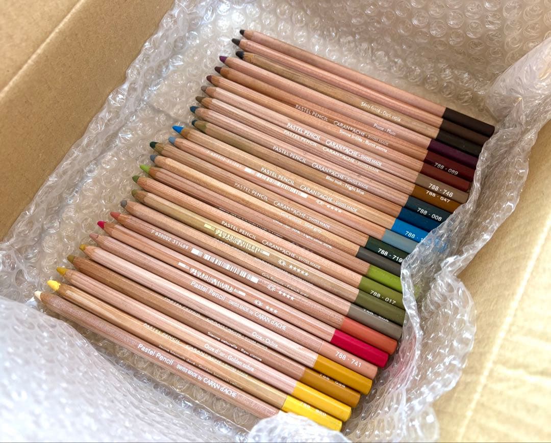 Caran d'Ache パステルペンシル26本セット