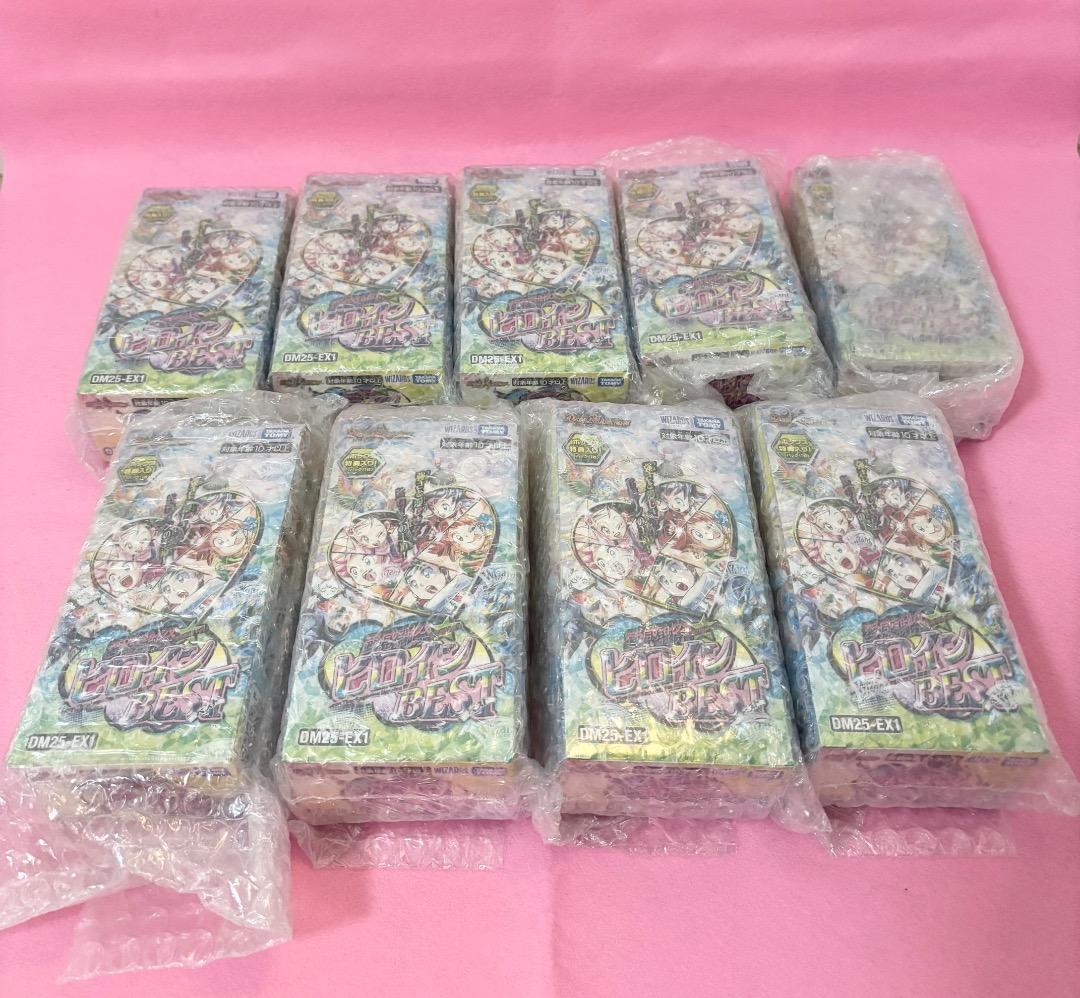 【新品・未開封9BOX】デュエル・マスターズTCG 愛感謝祭 ヒロインBEST