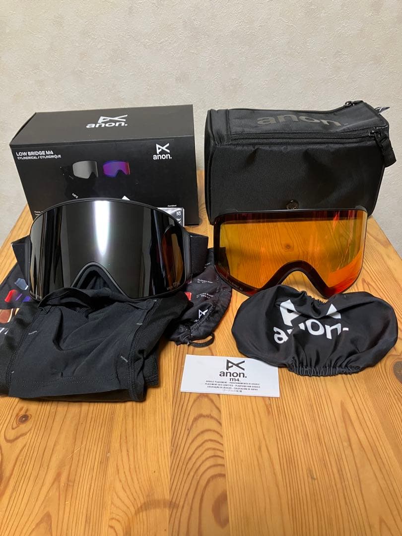 【新品•未使用品】25-26 ANON M4ローブリッジフィット シリンドリカル