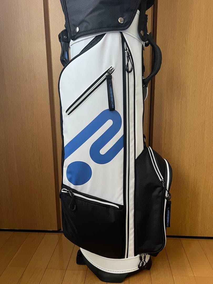 ロサーセン　キャディバッグ 白・黒