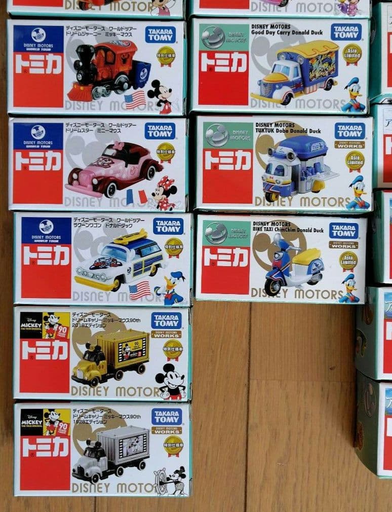 【未開封】ディズニーモータース　特別仕様車など　84個　まとめ売り