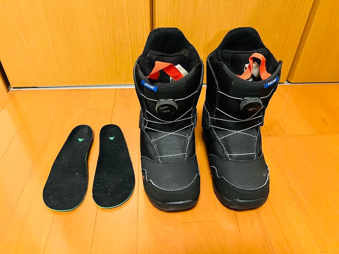 2022 バートン Burton ZIPLINE BOA 24.0cm 状態良し