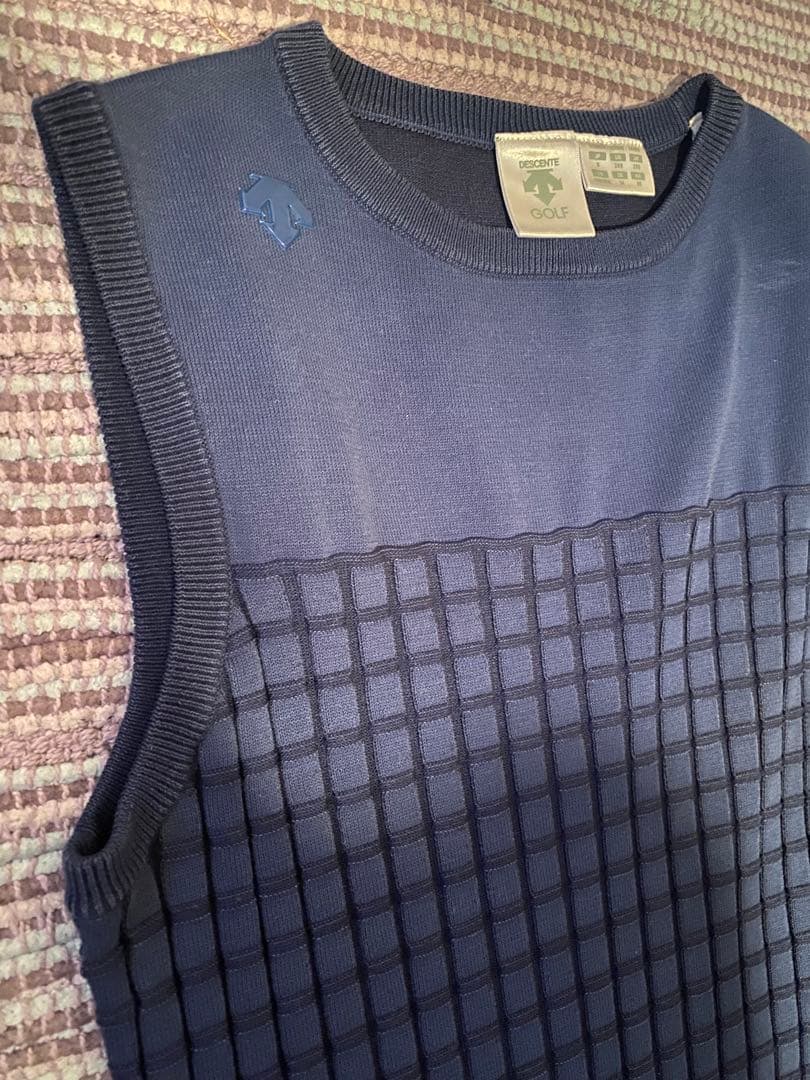 デサントゴルフ　ワンピース　ネイビー