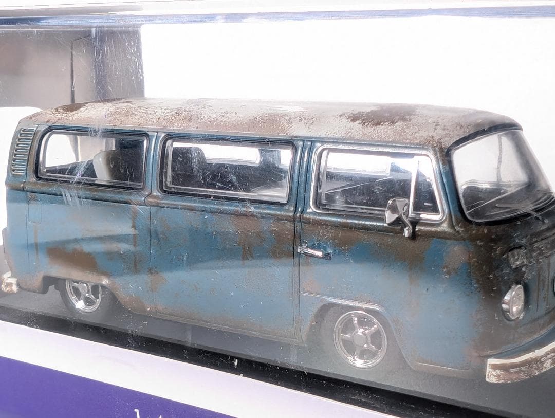 【未開封】CORGI 製1/43 VW タイプ 2キャンパー Rat Look⑦