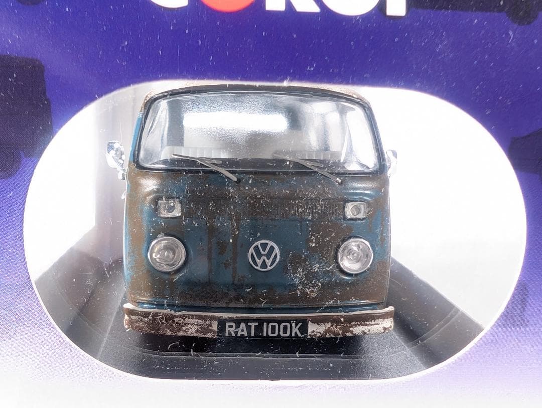 【未開封】CORGI 製1/43 VW タイプ 2キャンパー Rat Look⑦
