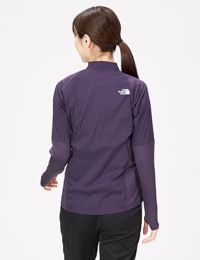 新品 S 紫 ノースフェイス ホワイト ライト ジャケット ブルゾン ランニング