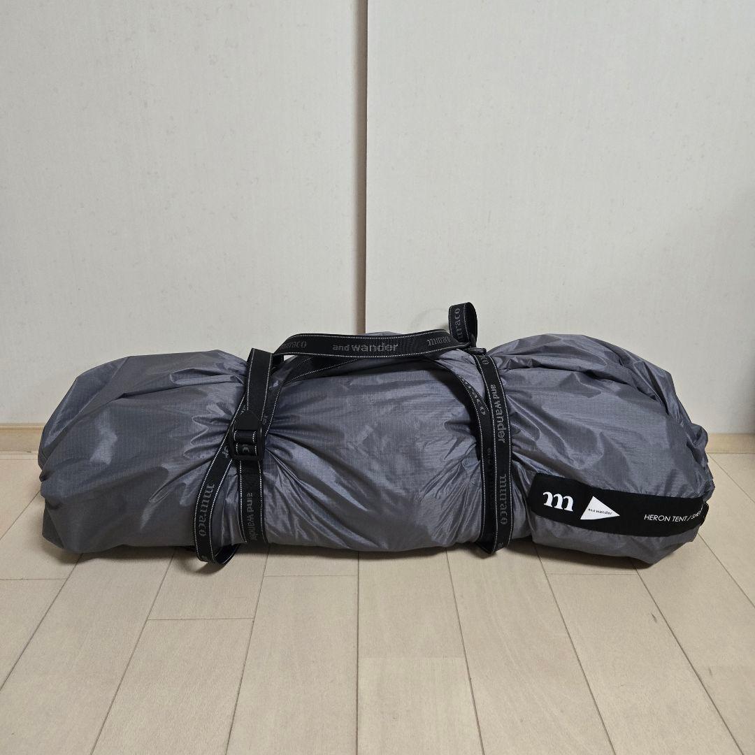 【極美品】 muraco × and wander ヘロン 2Pインナー ビーク