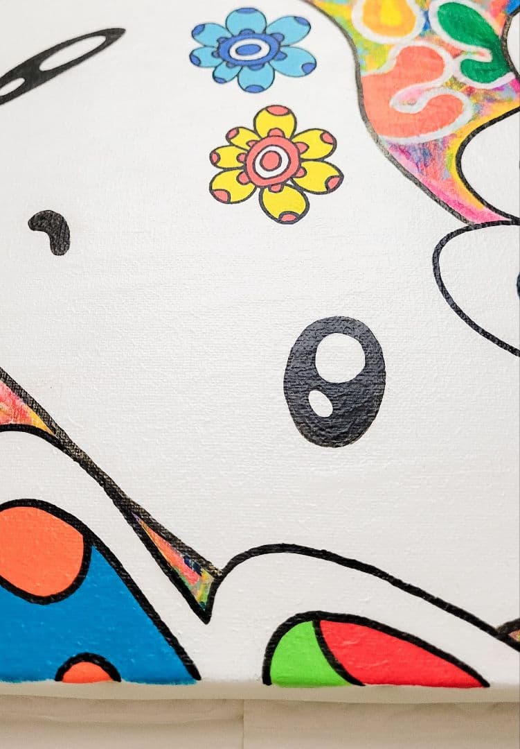 ★鈴木哲也★S4(333×333mm)アクリル原画1点物★送料無料#133