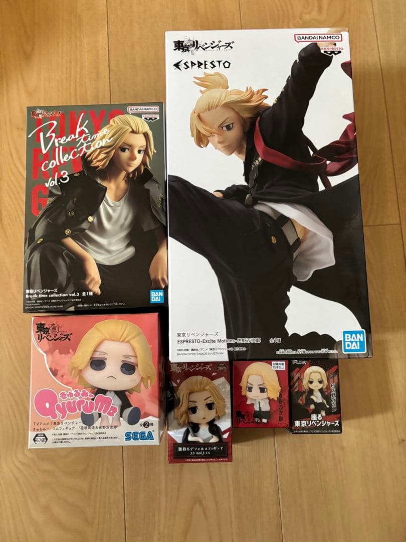 東京リベンジャーズ 佐野万次郎 プライズフィギュア まとめ売り