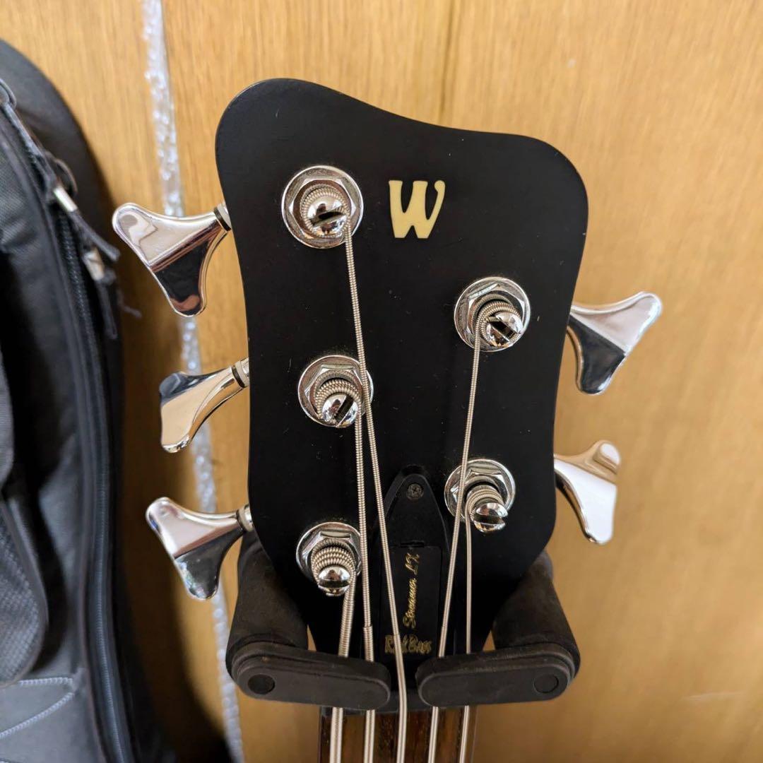 限定品　特殊仕様　サイン入り　Warwick streamer 5弦ベース