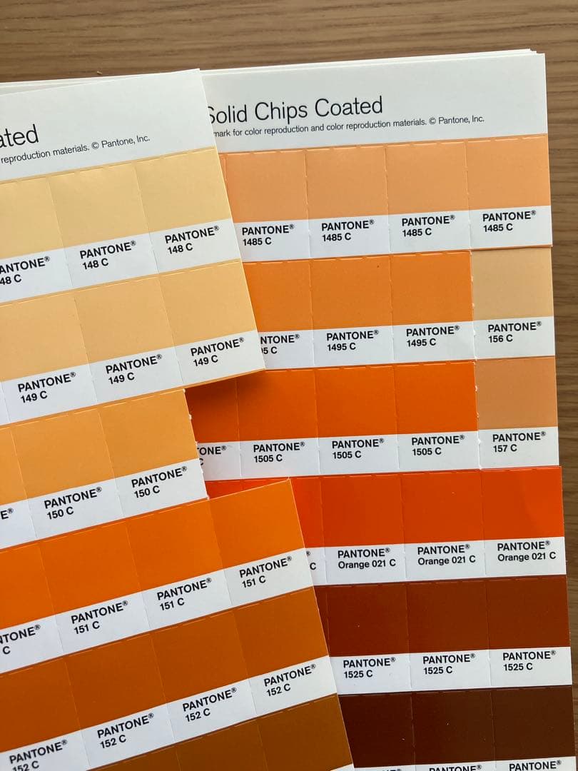 PANTONE ソリッドカラーチップ/コート紙版