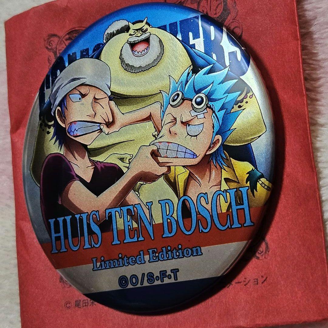 ワンピース 輩缶バッジ シークレット トム&アイスバーグ&フランキー