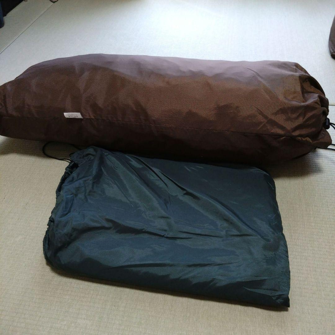 オガワネオキャビン用のハーフインナーテントとPVCマルチシートのセット