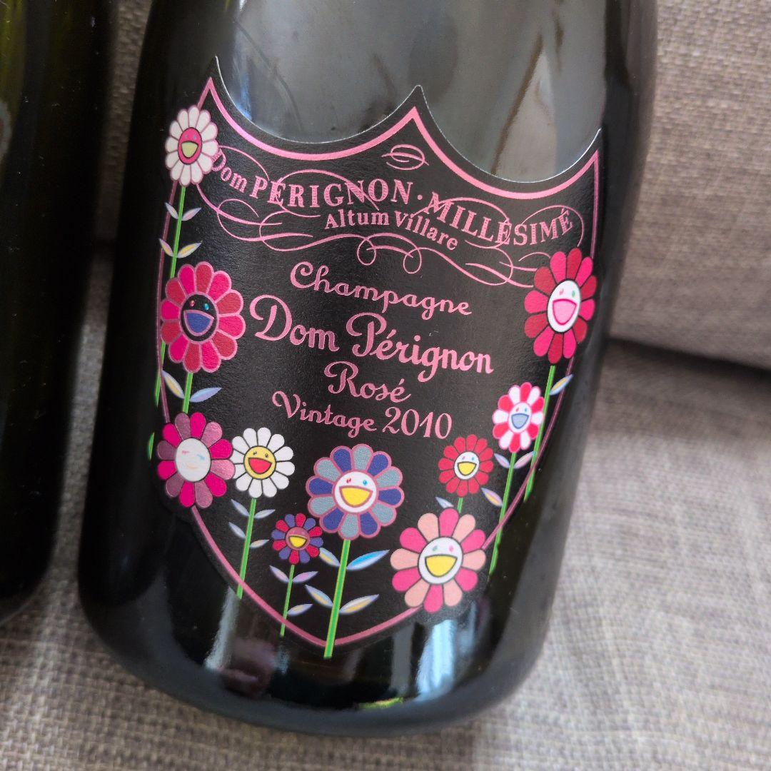 【限定コラボ】ドンペリ×村上隆　ロゼヴィンテージ 空箱＆空瓶