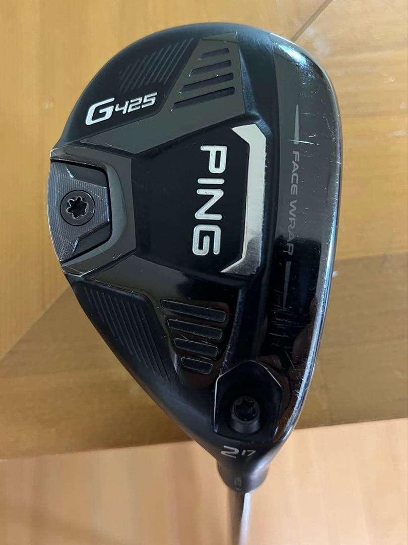 希少　ピン　G425 U2 17° 純正ツアークローム85S ヘッドカバー有