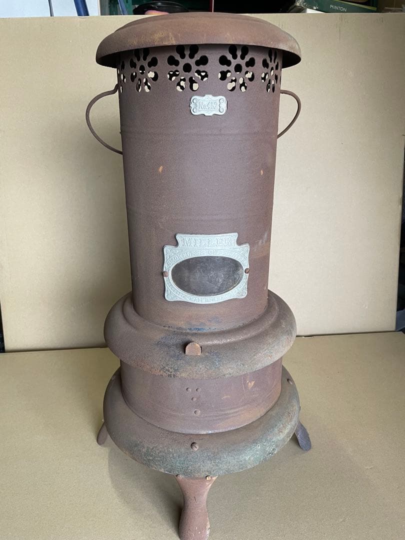 1899年特許 MILLER アンティーク石油ストーブ