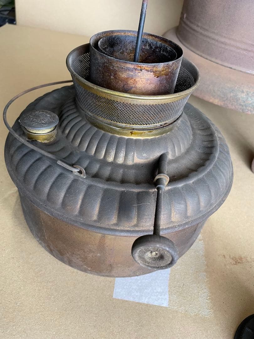 1899年特許 MILLER アンティーク石油ストーブ