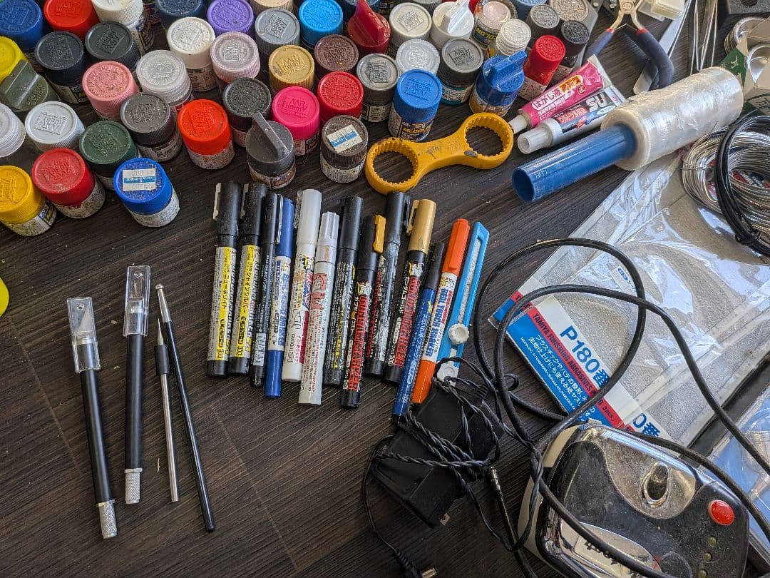 プラモデル塗装　引退品