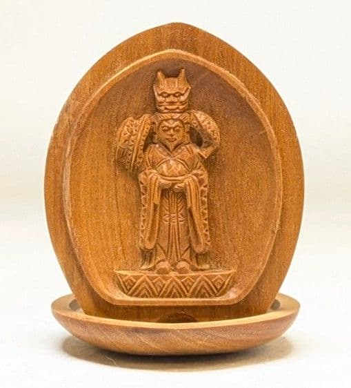 【セール・新品】 香合仏　八大龍王　白檀　仏龕　懐中仏　八大竜王　仏像