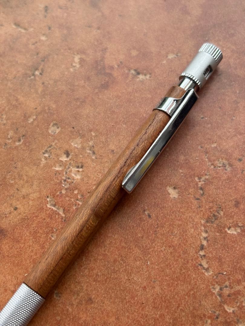 ま*ぎ様 Luddite TechDraw 欅　シャーペン　テックドロー　木軸