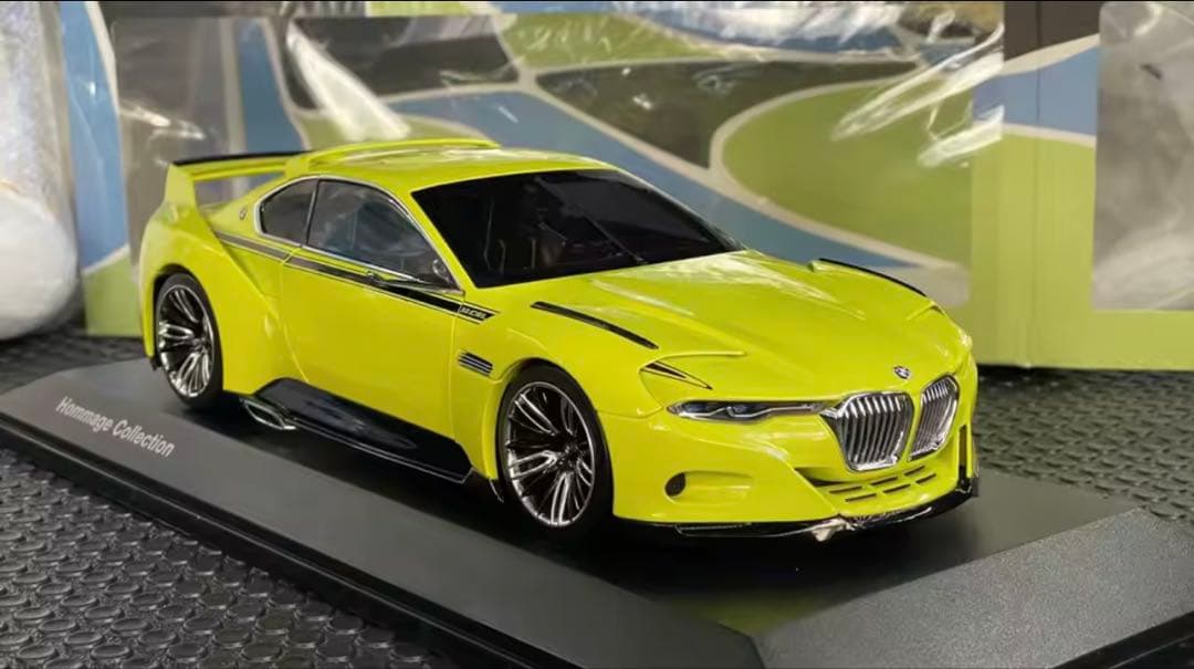 BMW1:18NOREV CSL 3.0コンセプトカー オリジナル金製カーモデル