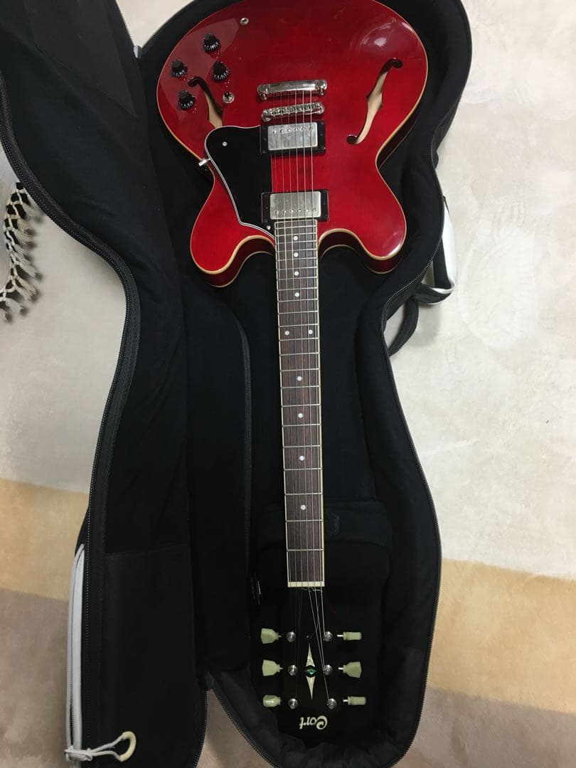CORT SOURCE【極美品！調整済】ES-335 セミアコ ギグバッグ付き