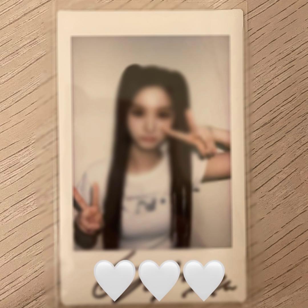 nmixx ソリュン 直筆サイン入り チェキ ポラ