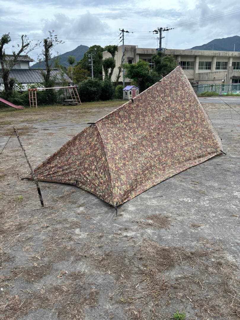 DDタープ　4×4 迷彩