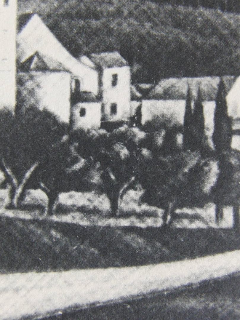 長谷川潔、ロエの村道、厳選、希少画集・額装画、新品高級額 額装付