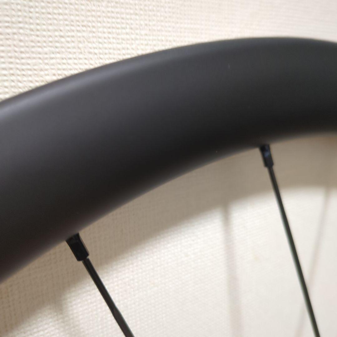 おまけ付き 未使用品 カーボンホイール ディスク 35mm チューブレス対応