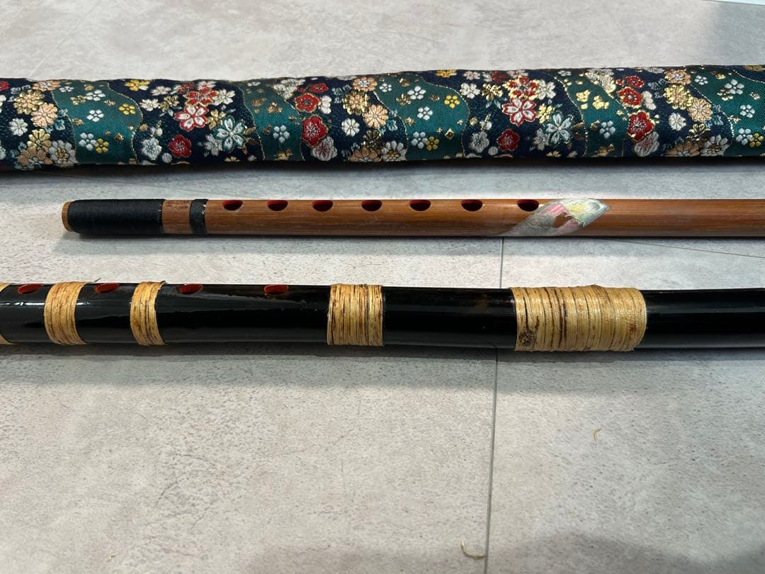 お祭り笛　横笛　竹笛