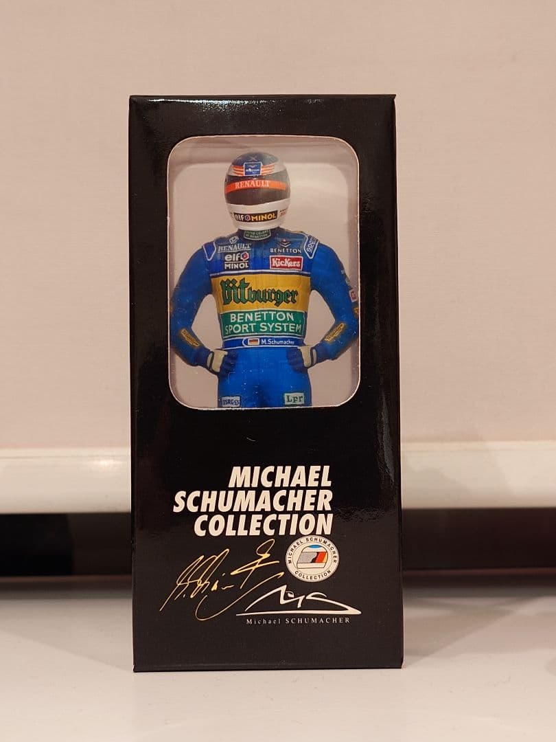 1/18 ミニチャンプス　ミハエル・シューマッハ　フィギュア