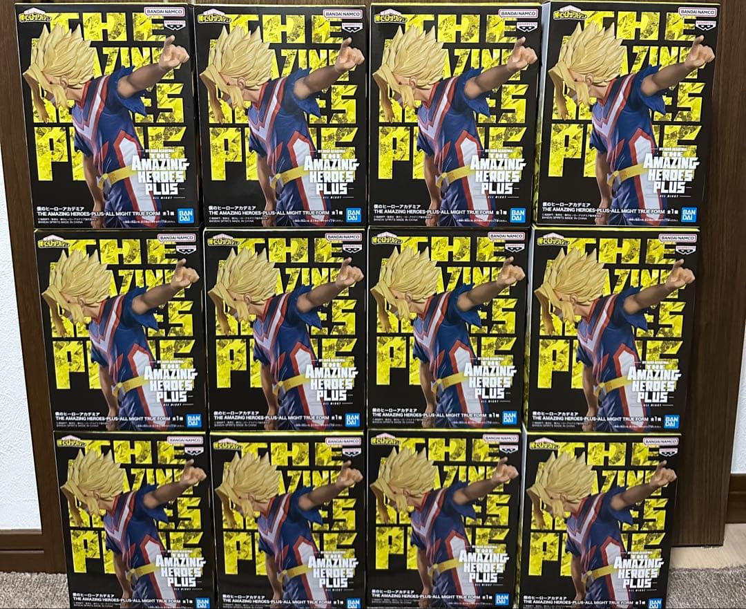 オールマイト THE AMAZING HEROES PLUS 12体セット
