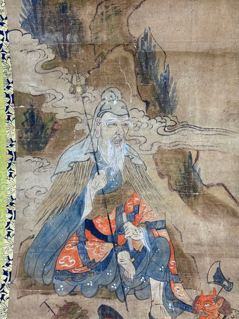 仏画真言宗修験道役小角