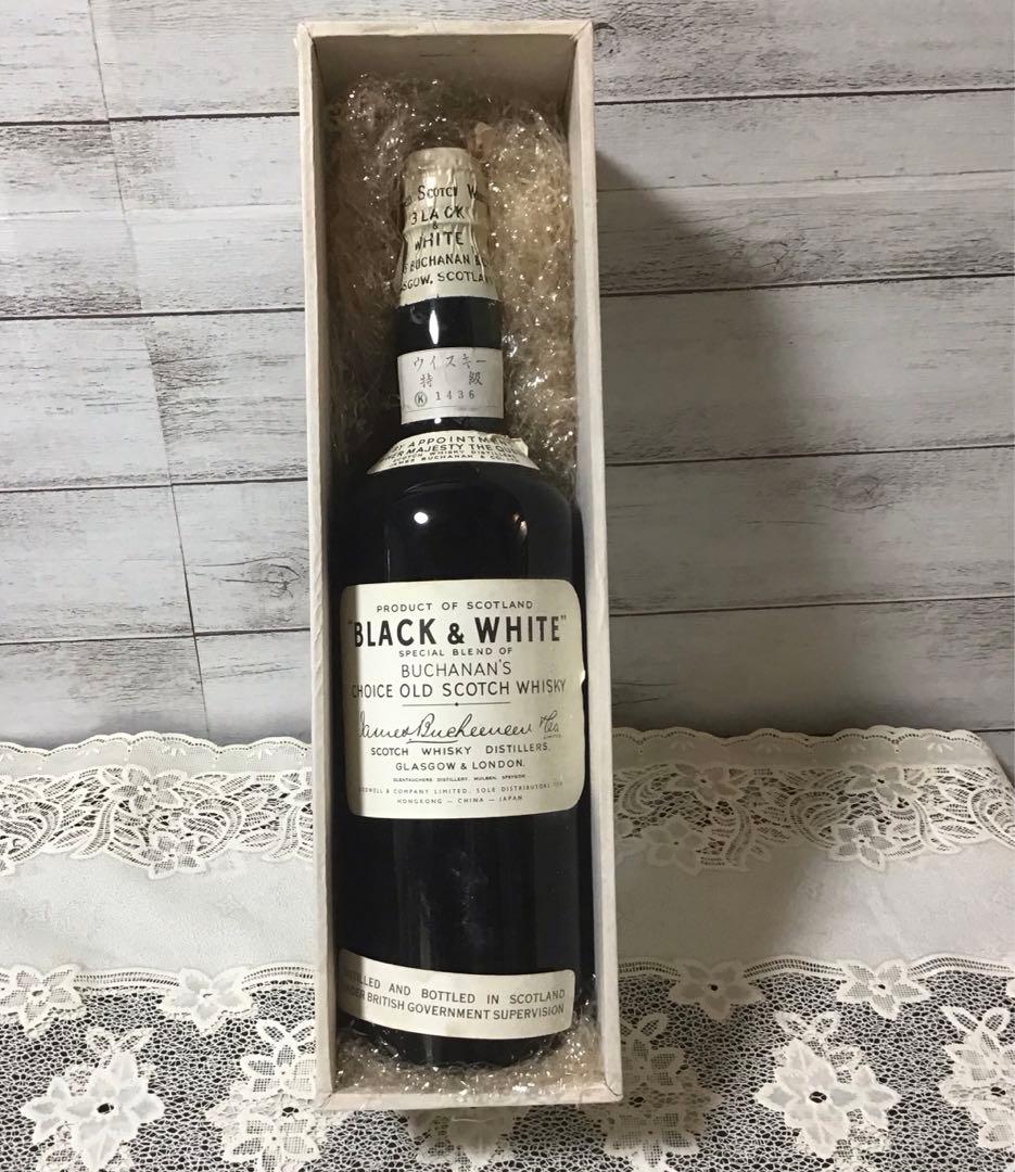 Buchanan's Black & Whiteスコッチウイスキー760ml