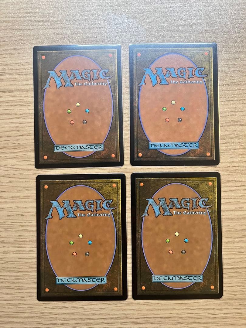 濁浪の執政　英語　サインド　4枚セット