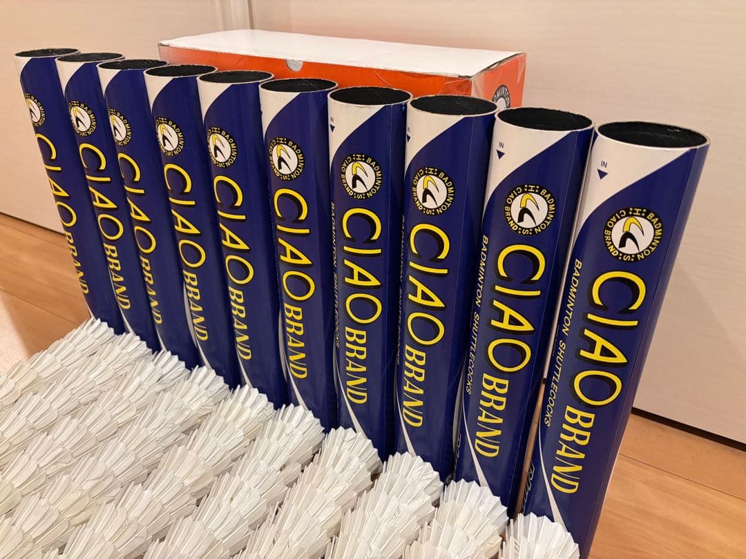 中古バドミントンシャトル 120個