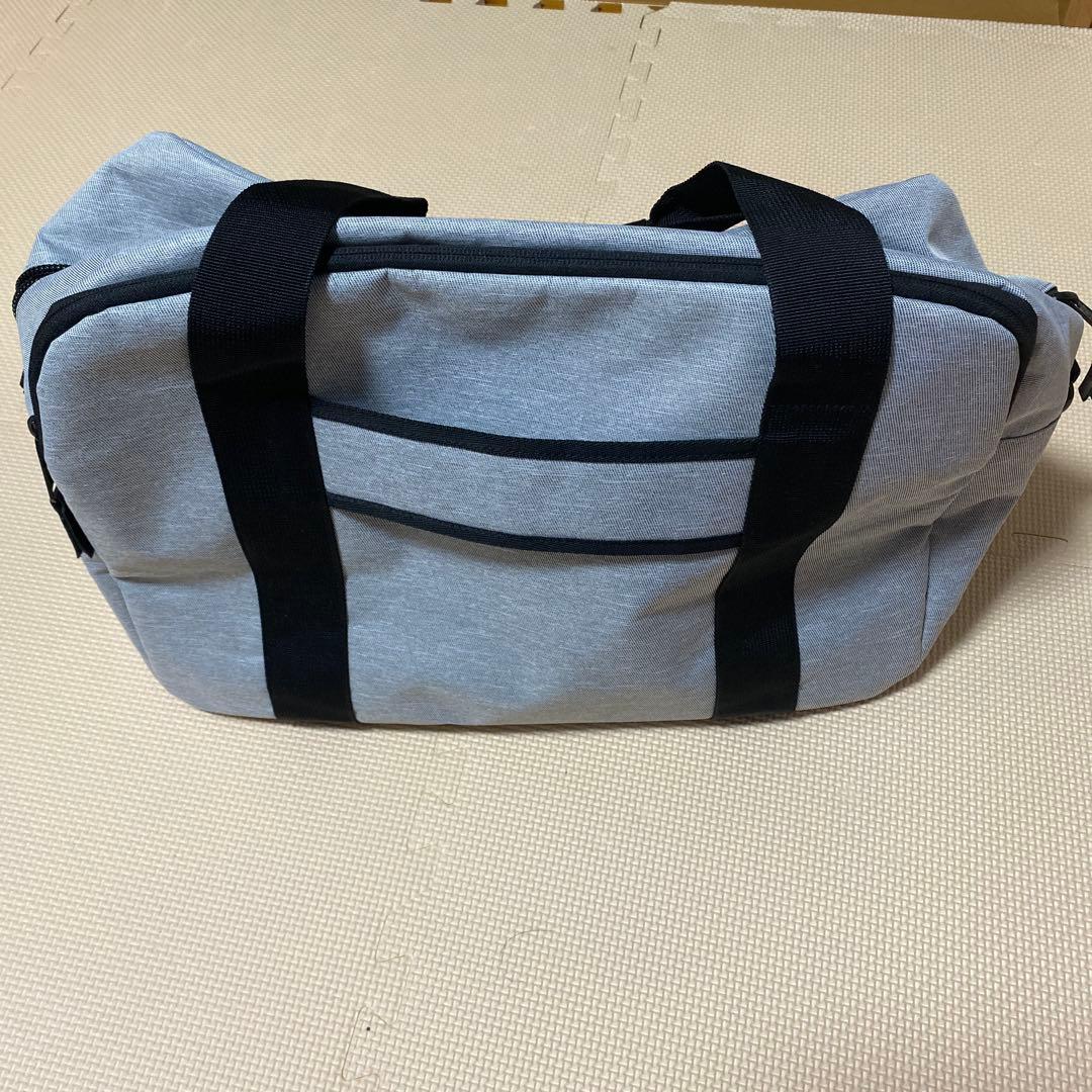 JONESボストンバッグ グレー ブラック　ほぼ未使用品　ゴルフバッグ